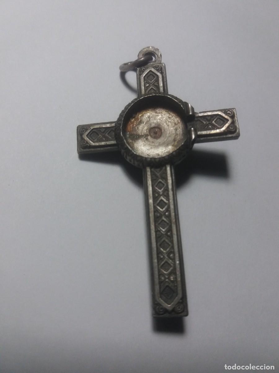 Antig&uuml;edades: Objeto Religioso CRUCIFIJO - Foto 2