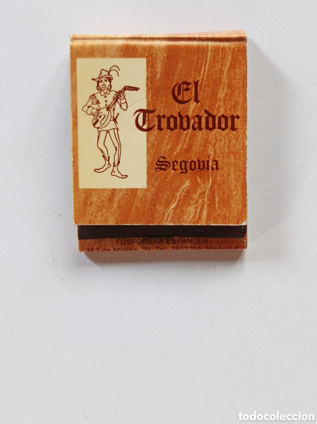 Antiques: EL TROVADOR RESTAURANTE. SEGOVIA. LIBRITO PUBLICIDAD ANTIGUA.