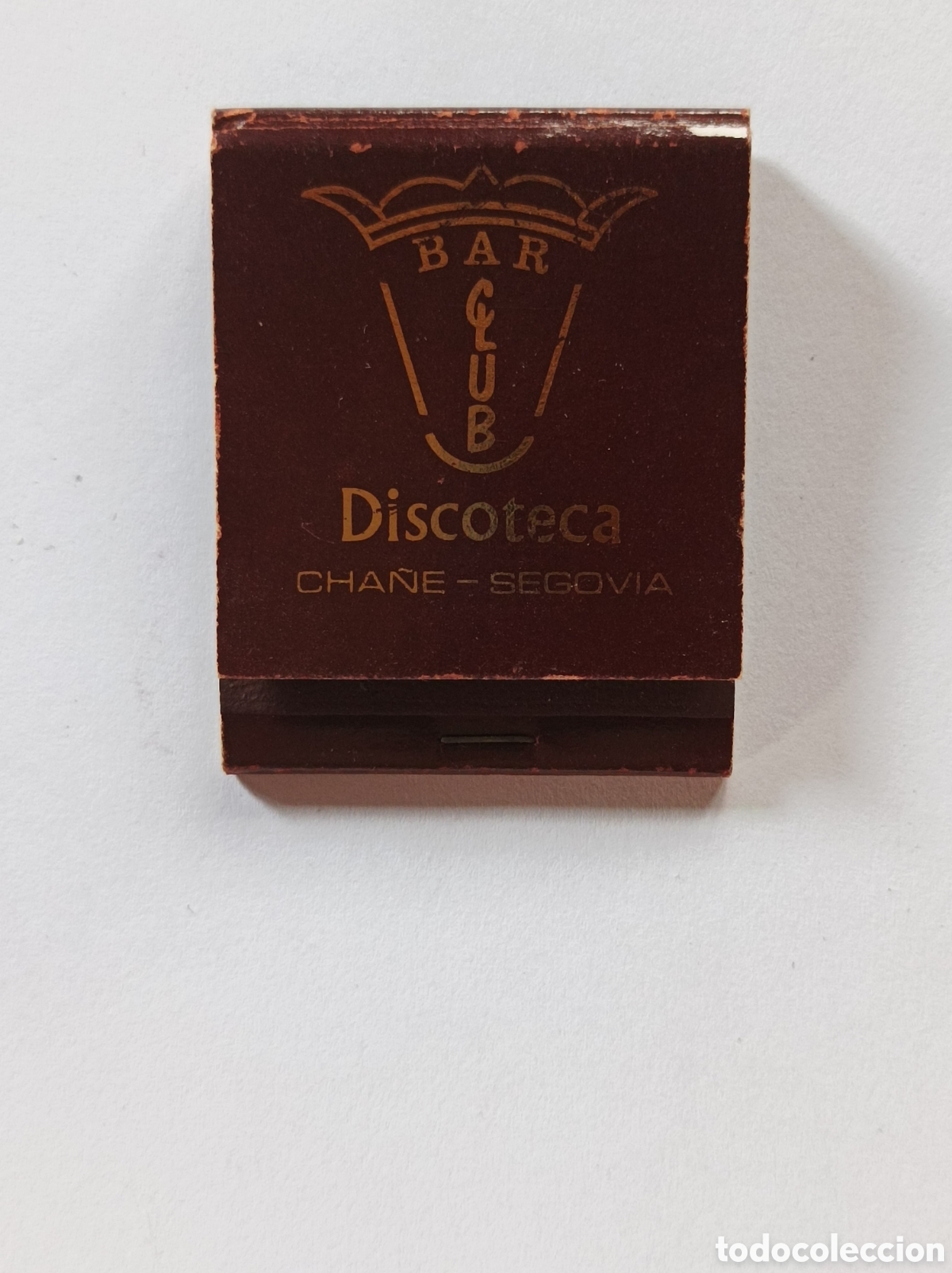 Antiques: CHA&Ntilde;E CLUB DISCOTECA. SEGOVIA. LIBRITO PUBLICIDAD ANTIGUA.