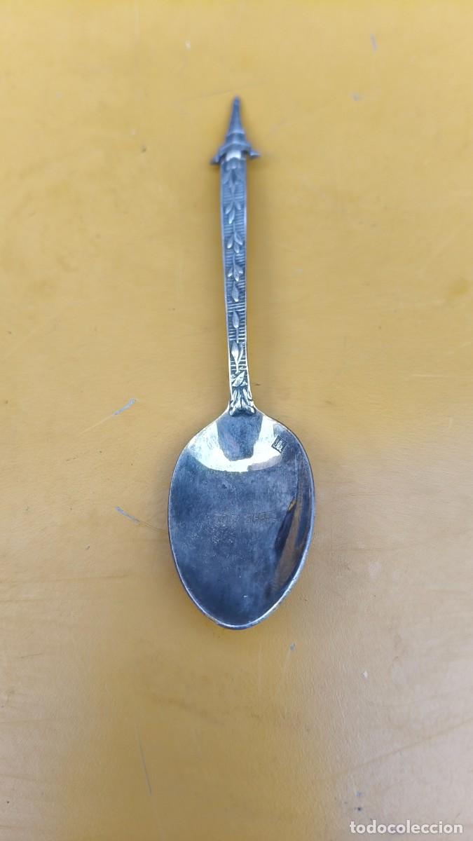 Antig&uuml;edades: Cuill&egrave;re argent souvenir tour Eiffel Paris - Foto 4