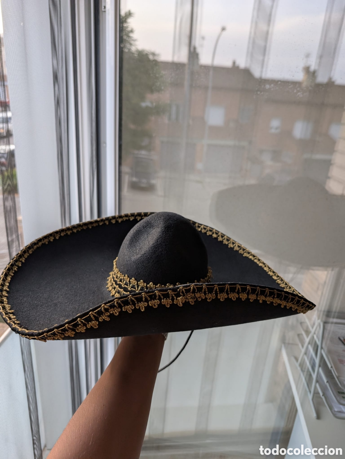 Antig&uuml;edades: Sombrero mejicano y bigote postizo - Foto 1