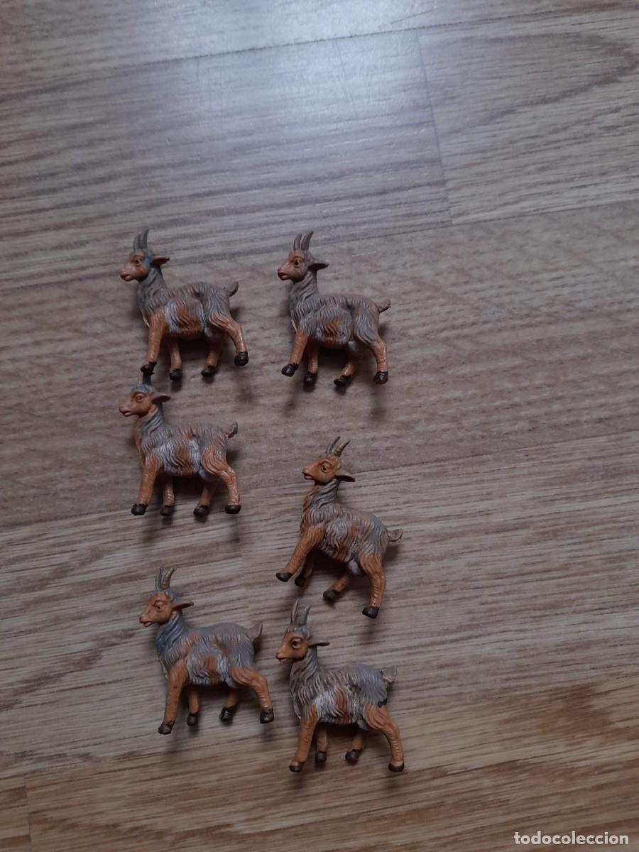 Antig&uuml;edades: Lote 6 cabras Landi Moranduzzo - Foto 1