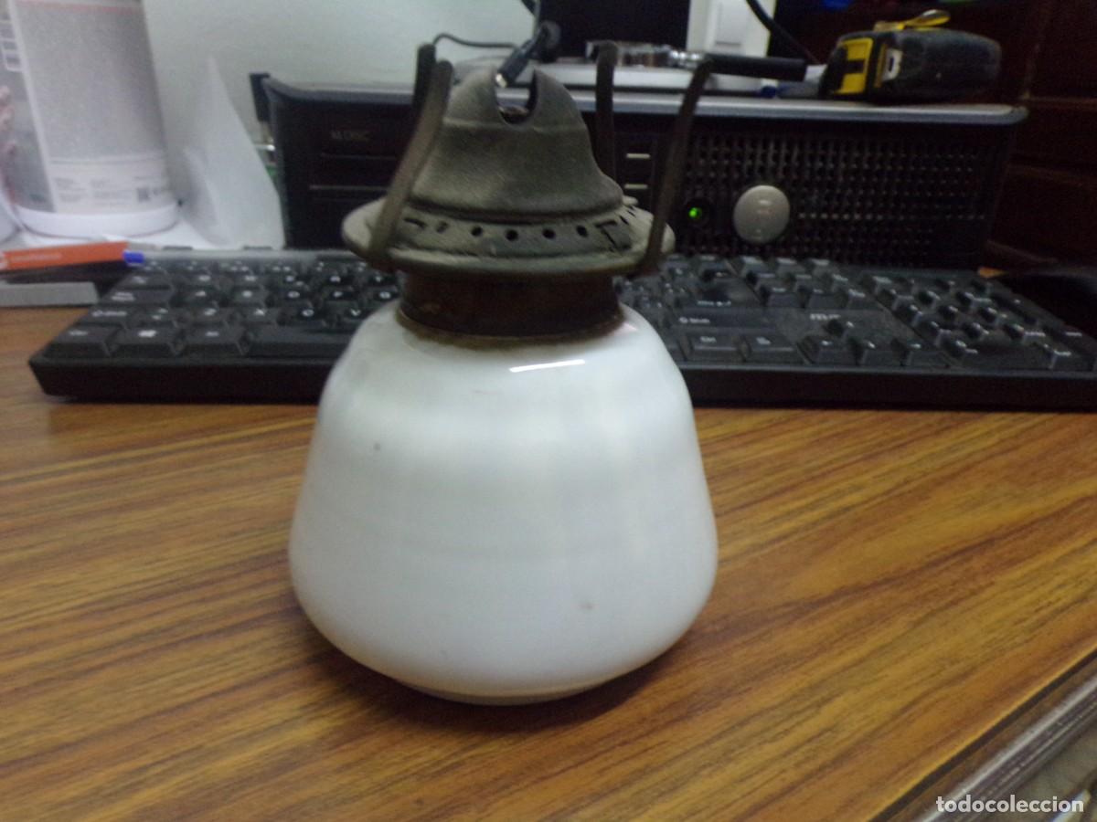 Antig&uuml;edades: ESTAMOS LIQUIDANDO. BASE DE QUINQUE OPALINA - Foto 4