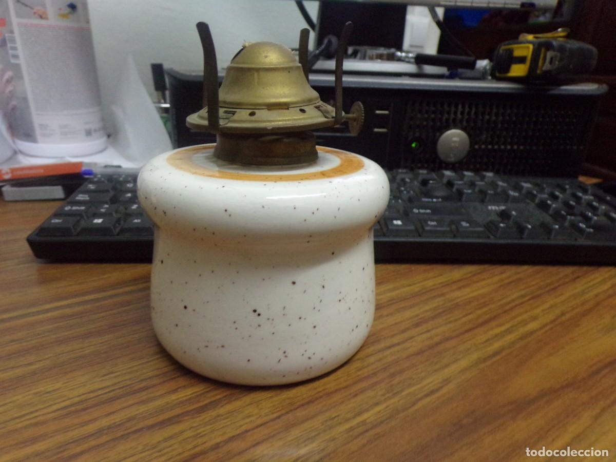 Antig&uuml;edades: ESTAMOS LIQUIDANDO. BASE DE QUINQUE PORCELANA - Foto 3