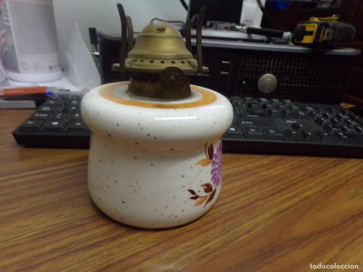 Antig&uuml;edades: ESTAMOS LIQUIDANDO. BASE DE QUINQUE PORCELANA - Foto 4