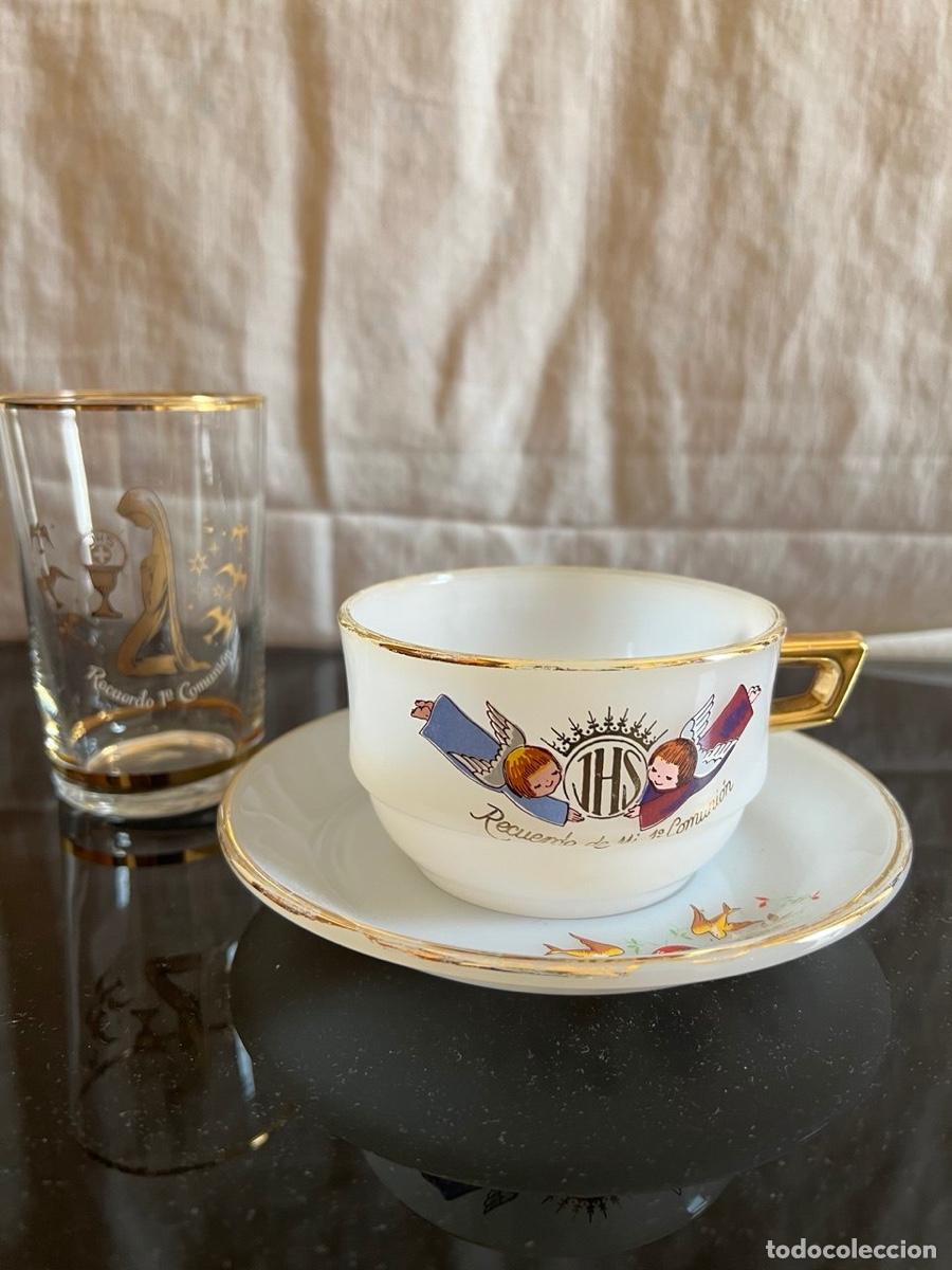 Antig&uuml;edades: Juego desayuno Primera Comuni&oacute;n - Foto 5