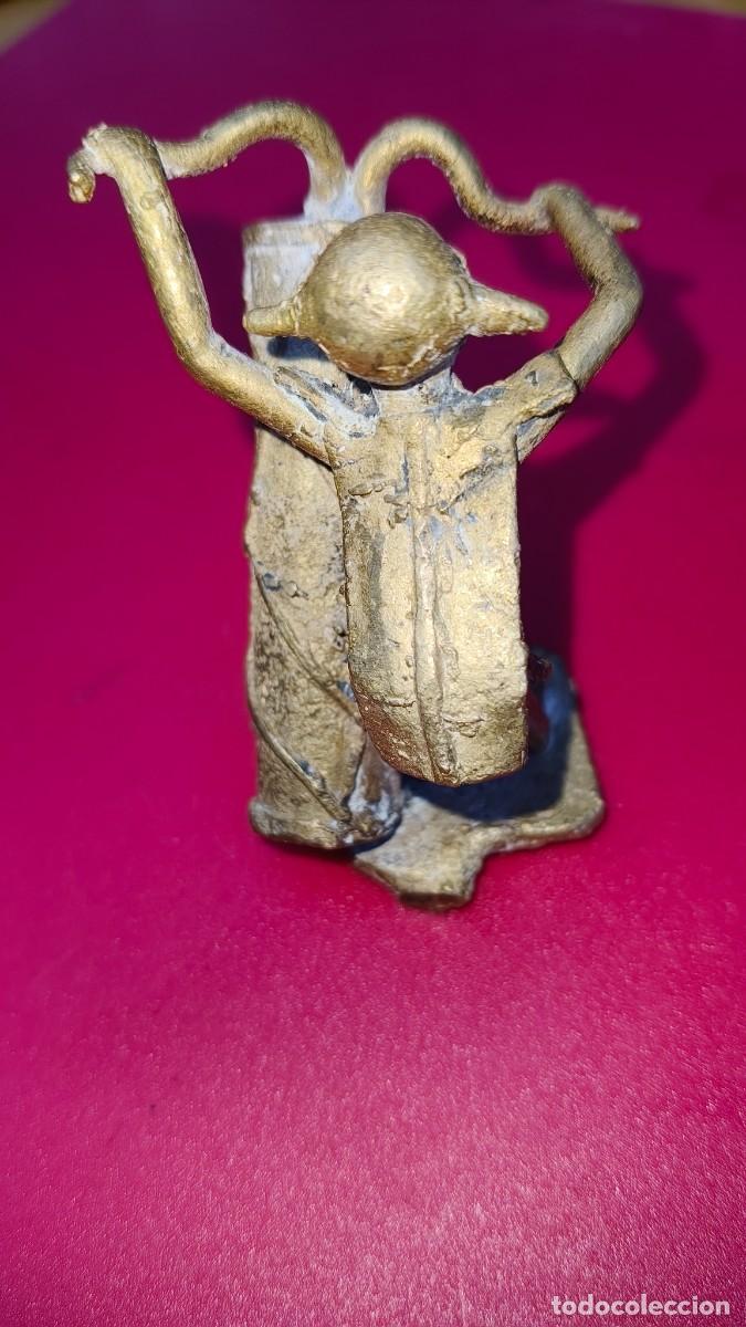 Antig&uuml;edades: Sculpture bronze orientale 1900 - Foto 1