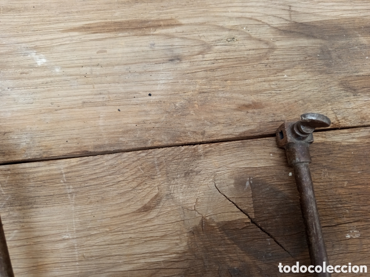 Antig&uuml;edades: Taladro manual de madera y metal - Foto 3