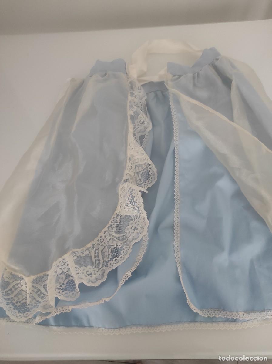 Antig&uuml;edades: FALDON DE ORGANZA Y ENCAJE - Foto 1