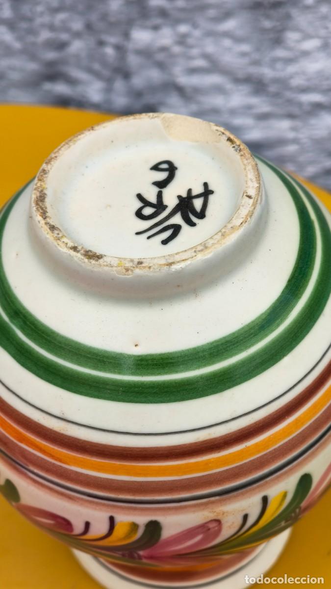 Antig&uuml;edades: Vase chinois c&eacute;ramique sign&eacute;e - Foto 1