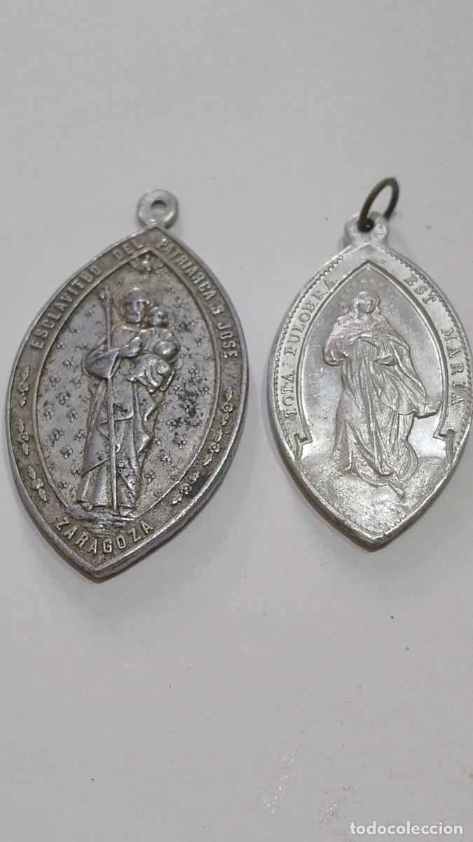 Antig&uuml;edades: M&eacute;daille religieuse 1900 - Foto 1