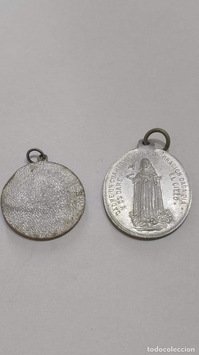 Antig&uuml;edades: M&eacute;daille religieuse 1900 - Foto 2
