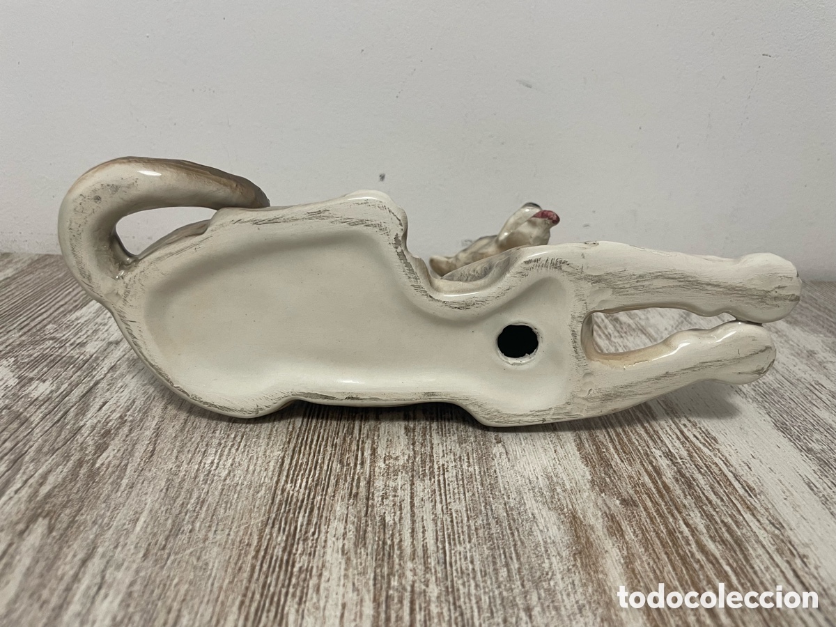 Antig&uuml;edades: PERRO PASTOR BELGA CER&Aacute;MICA - Foto 10