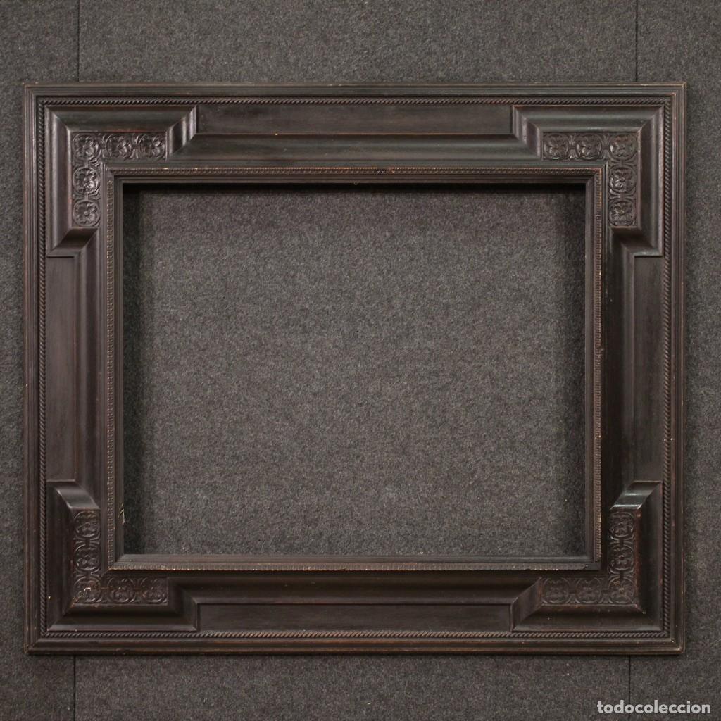 Antig&uuml;edades: Marco franc&eacute;s de madera del siglo XX - Foto 1