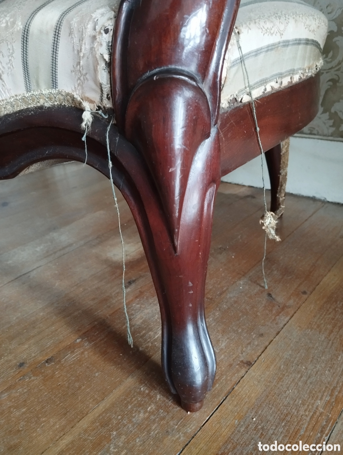 Antig&uuml;edades: Siller&iacute;a isabelina caoba - Foto 12