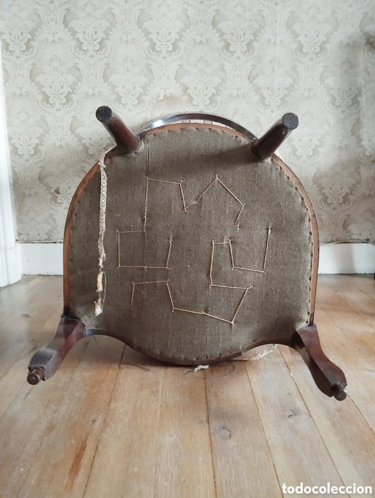 Antig&uuml;edades: Siller&iacute;a isabelina caoba - Foto 17