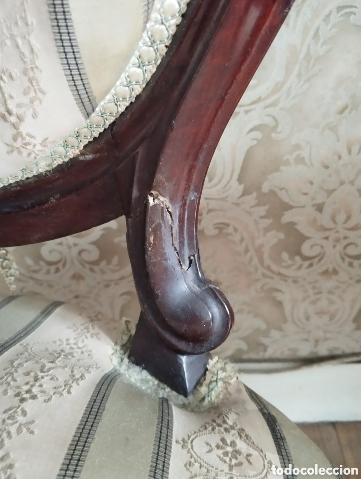 Antig&uuml;edades: Siller&iacute;a isabelina caoba - Foto 20