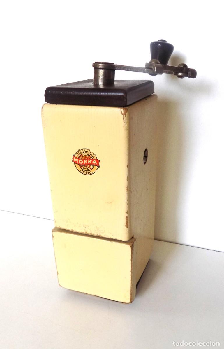 Antiques: ANTIGUO MOLINILLO DE CAF&Eacute;, DE VIAJE, MARCA LEINBROCK, MODELO 630, CIRCA 1950/60.