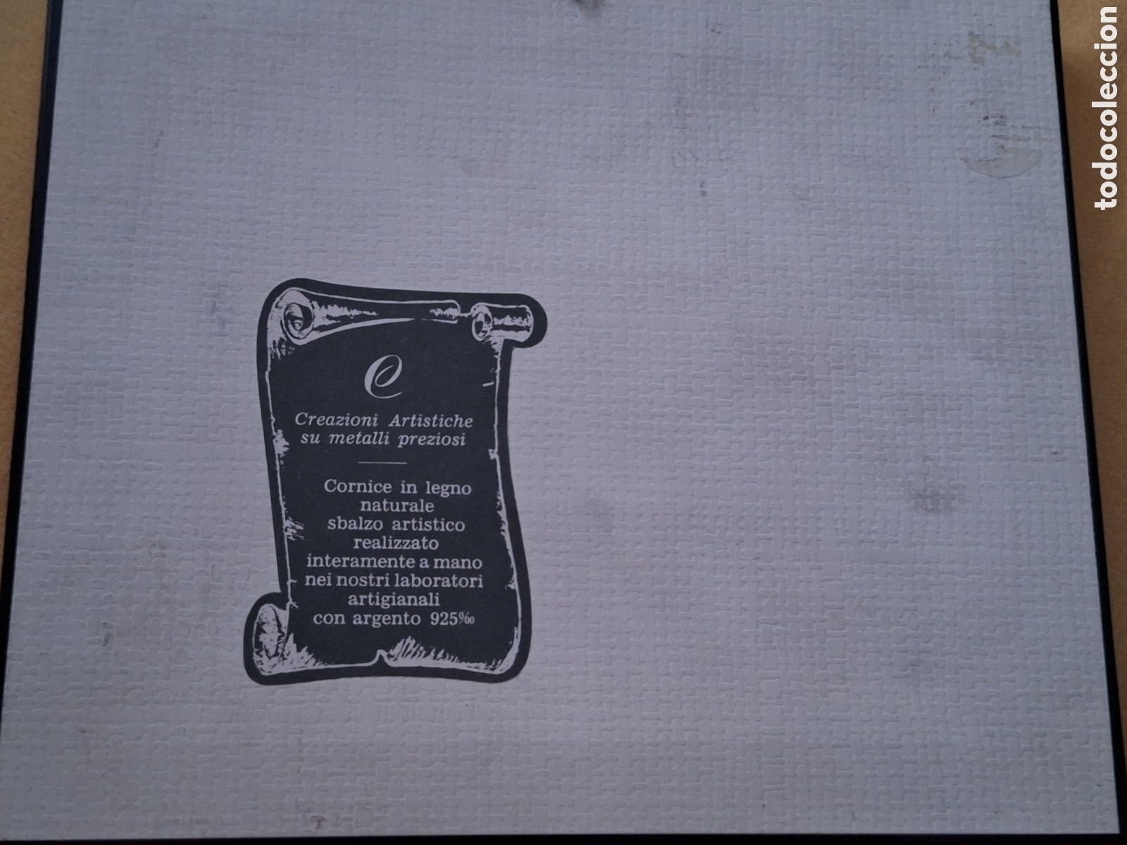 Antig&uuml;edades: Cuadro plata con relieve verano - Foto 3
