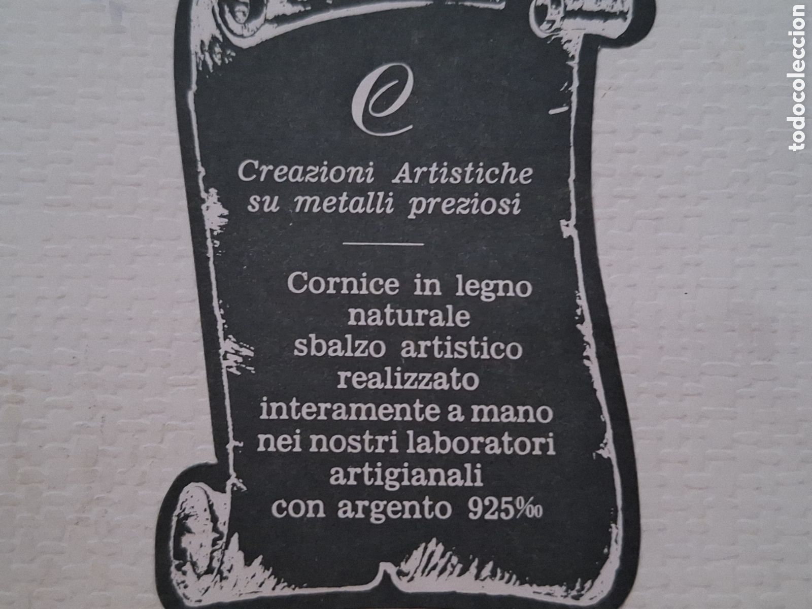 Antig&uuml;edades: Cuadro plata con relieve verano - Foto 4