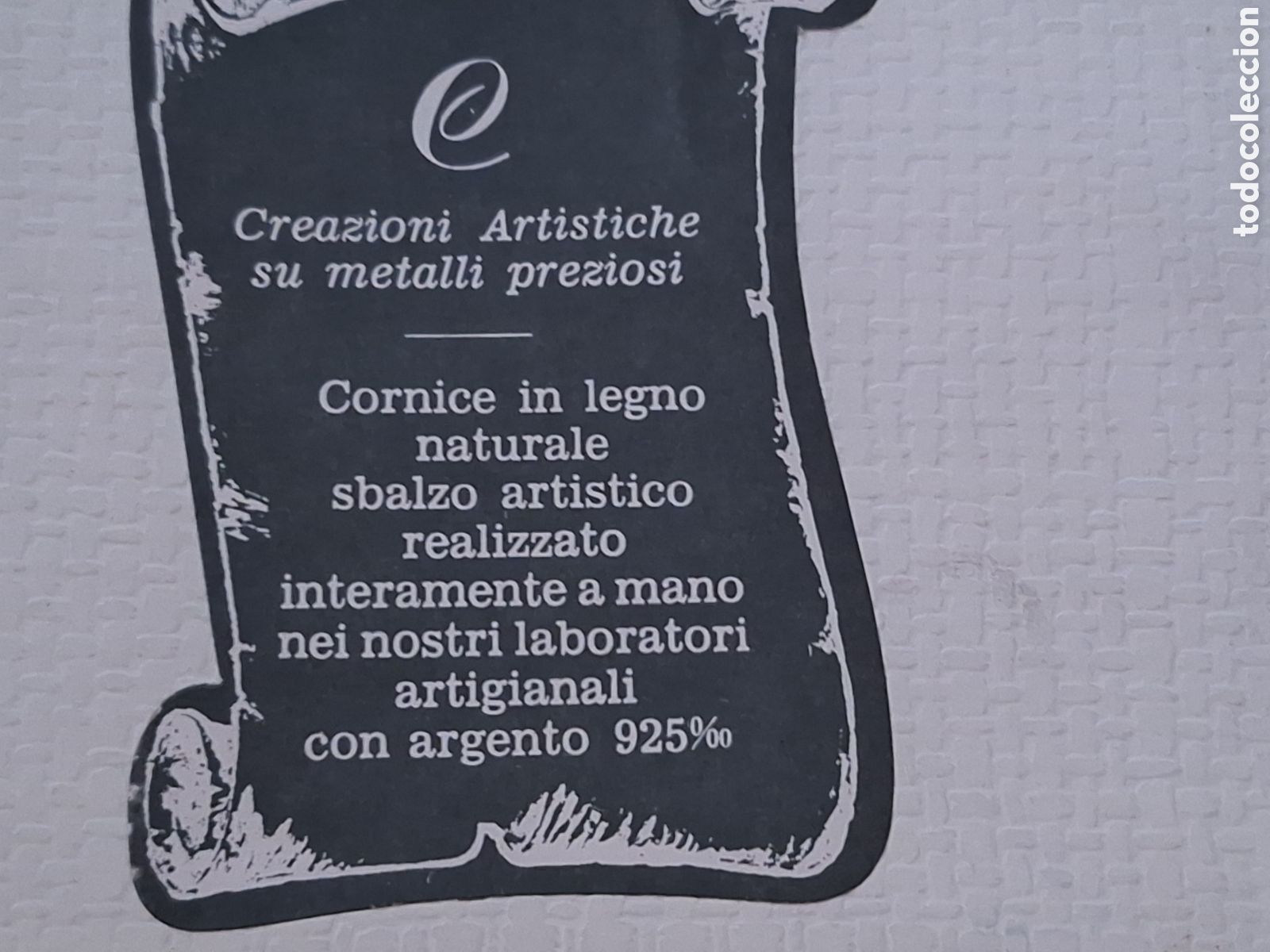 Antig&uuml;edades: Cuadro en plata. Primavera - Foto 3