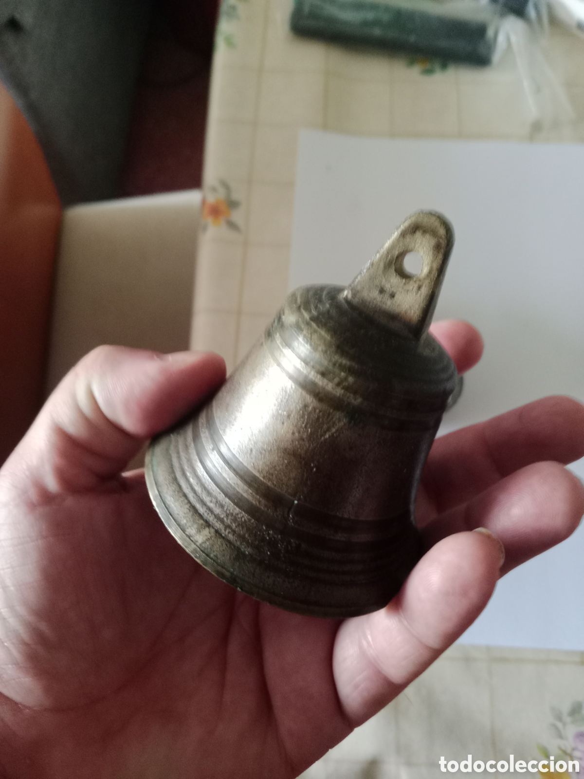 Antig&uuml;edades: Par de Campanas Antiguas - Foto 5