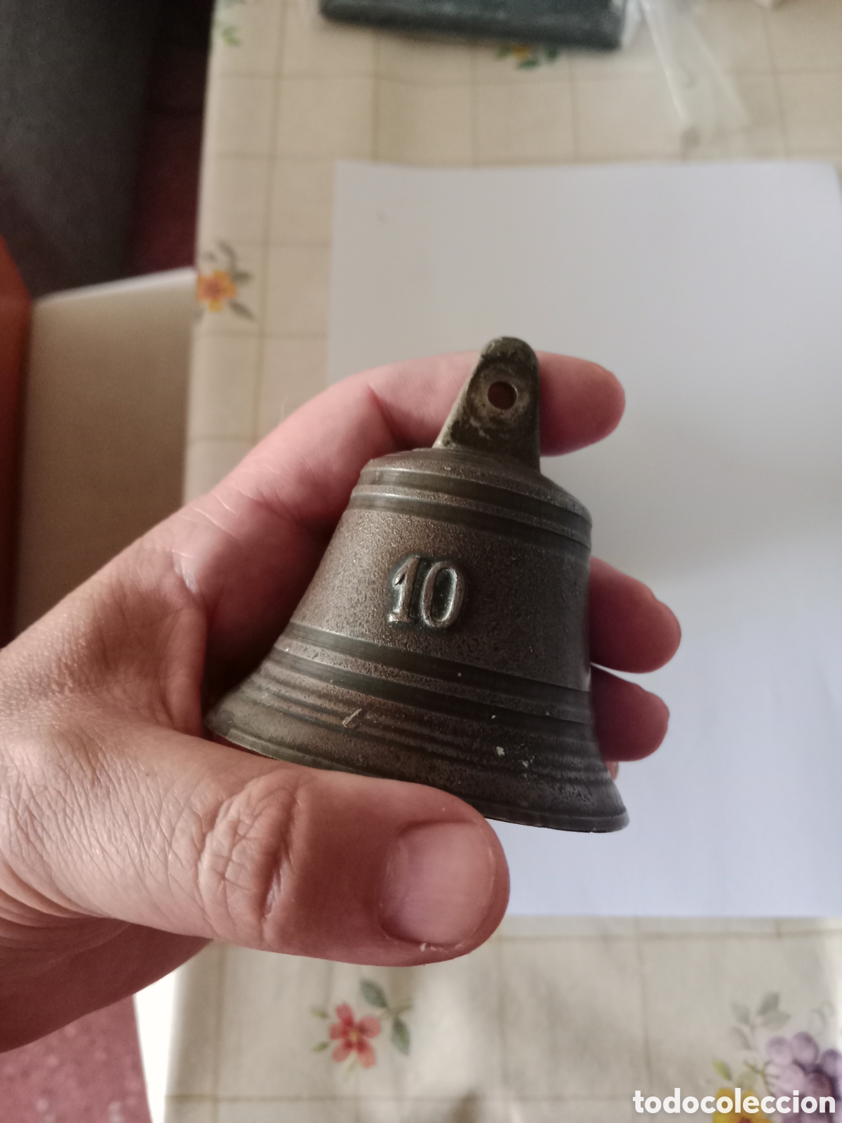 Antig&uuml;edades: Par de Campanas Antiguas - Foto 6