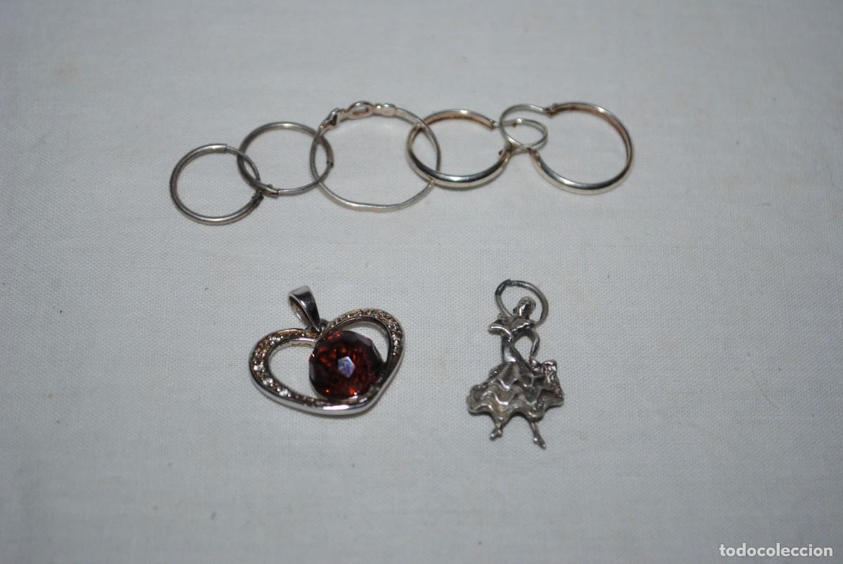 Antig&uuml;edades: LOTE DE VARIAS PIEZAS DE PLATA , - Foto 1