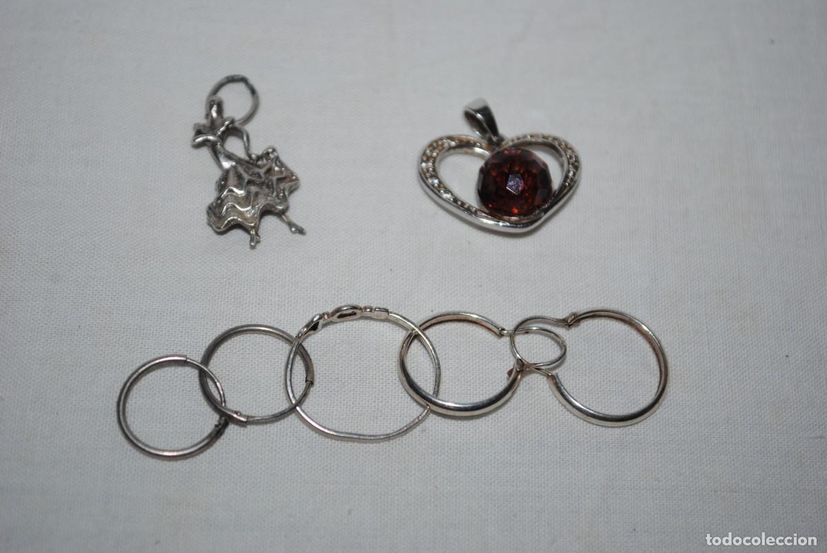 Antig&uuml;edades: LOTE DE VARIAS PIEZAS DE PLATA , - Foto 2