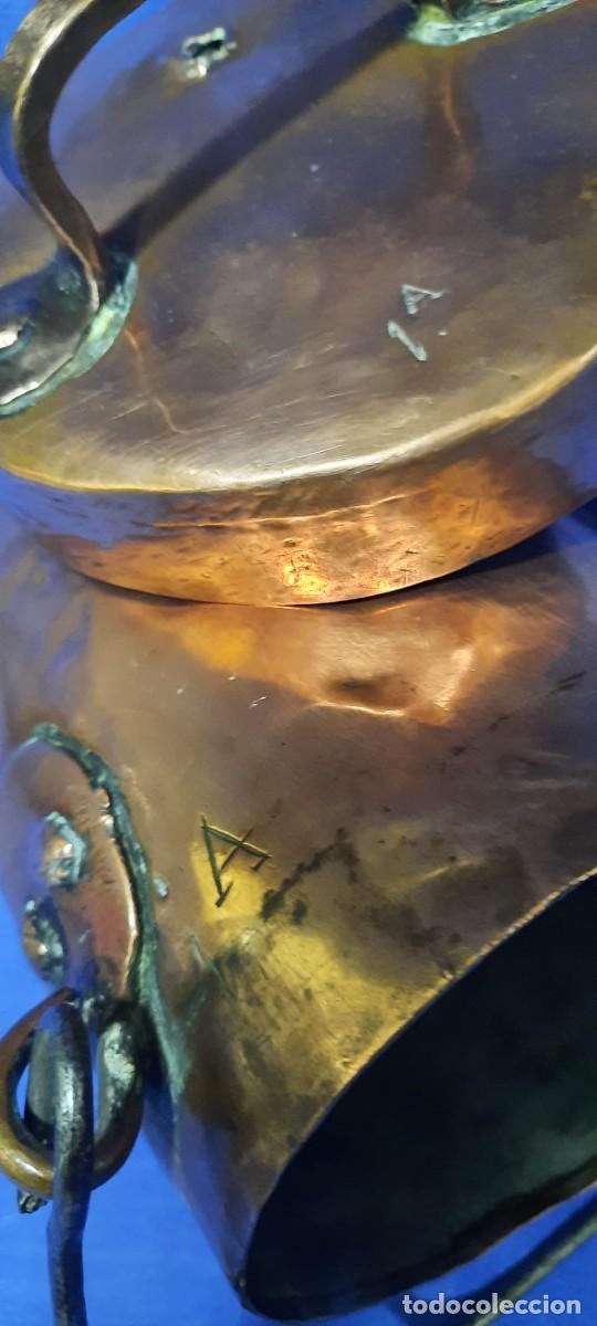 Antig&uuml;edades: PEQUE&Ntilde;A OLLA DE COBRE - Foto 5