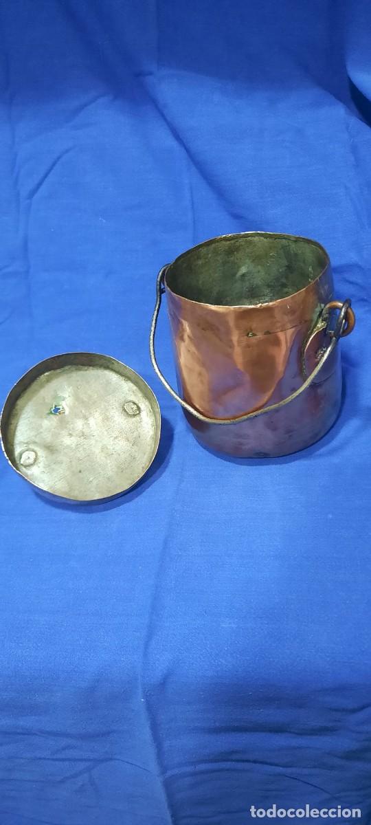 Antig&uuml;edades: PEQUE&Ntilde;A OLLA DE COBRE - Foto 10