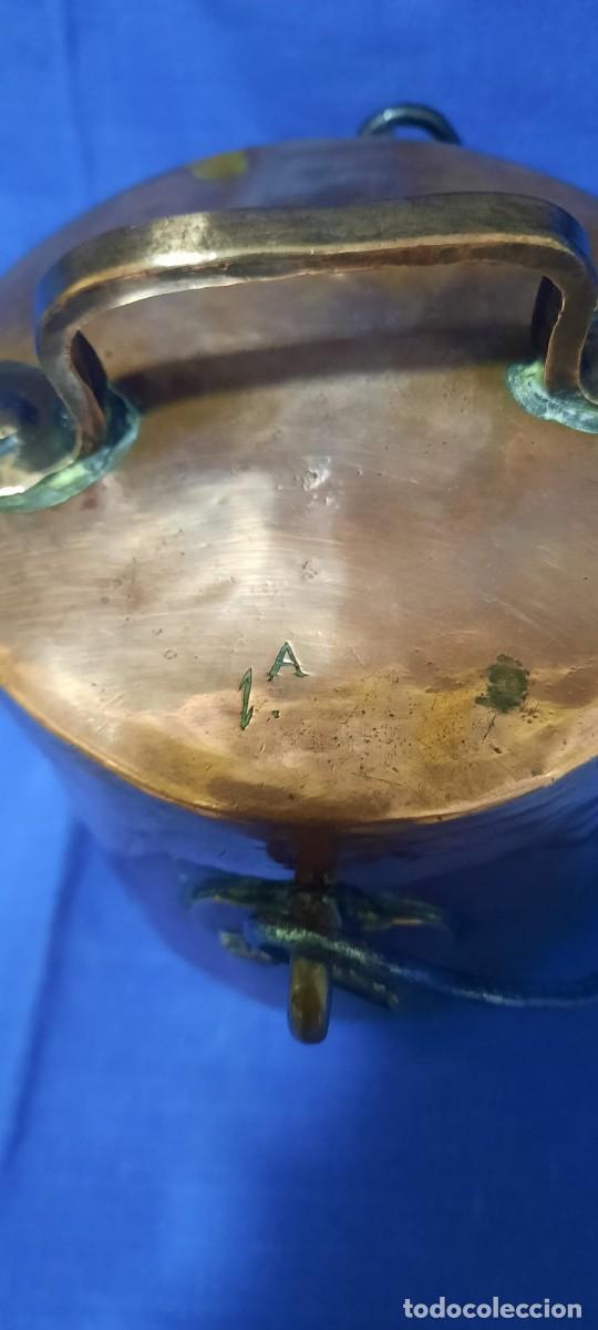 Antig&uuml;edades: PEQUE&Ntilde;A OLLA DE COBRE - Foto 12