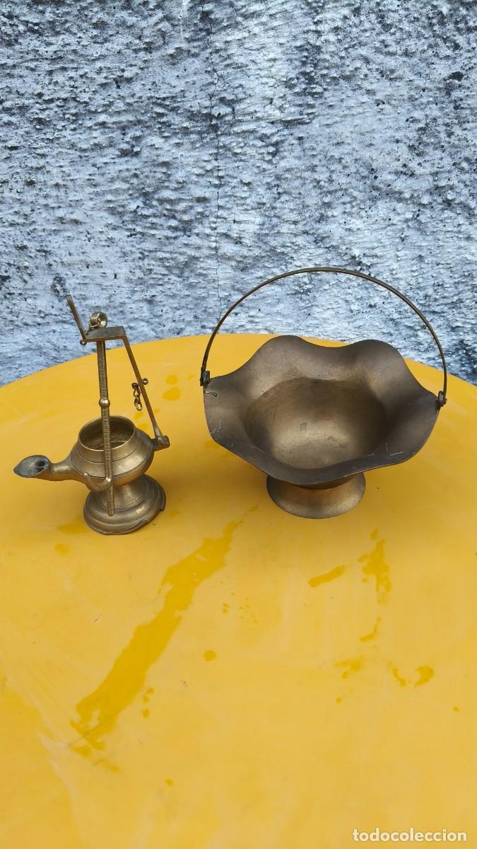 Antig&uuml;edades: Deux cuivre d &eacute;poque 1920 - Foto 1