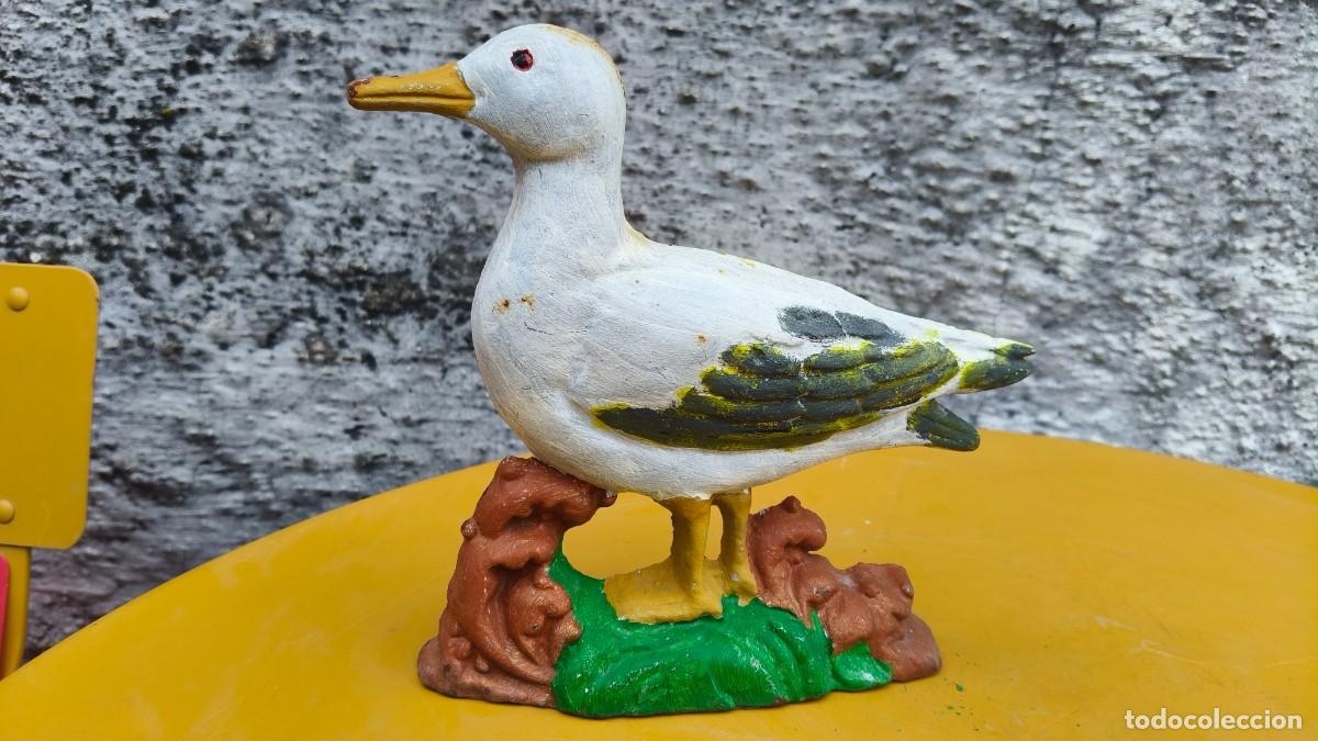Antig&uuml;edades: Sculpture canard fonte de fer - Foto 2