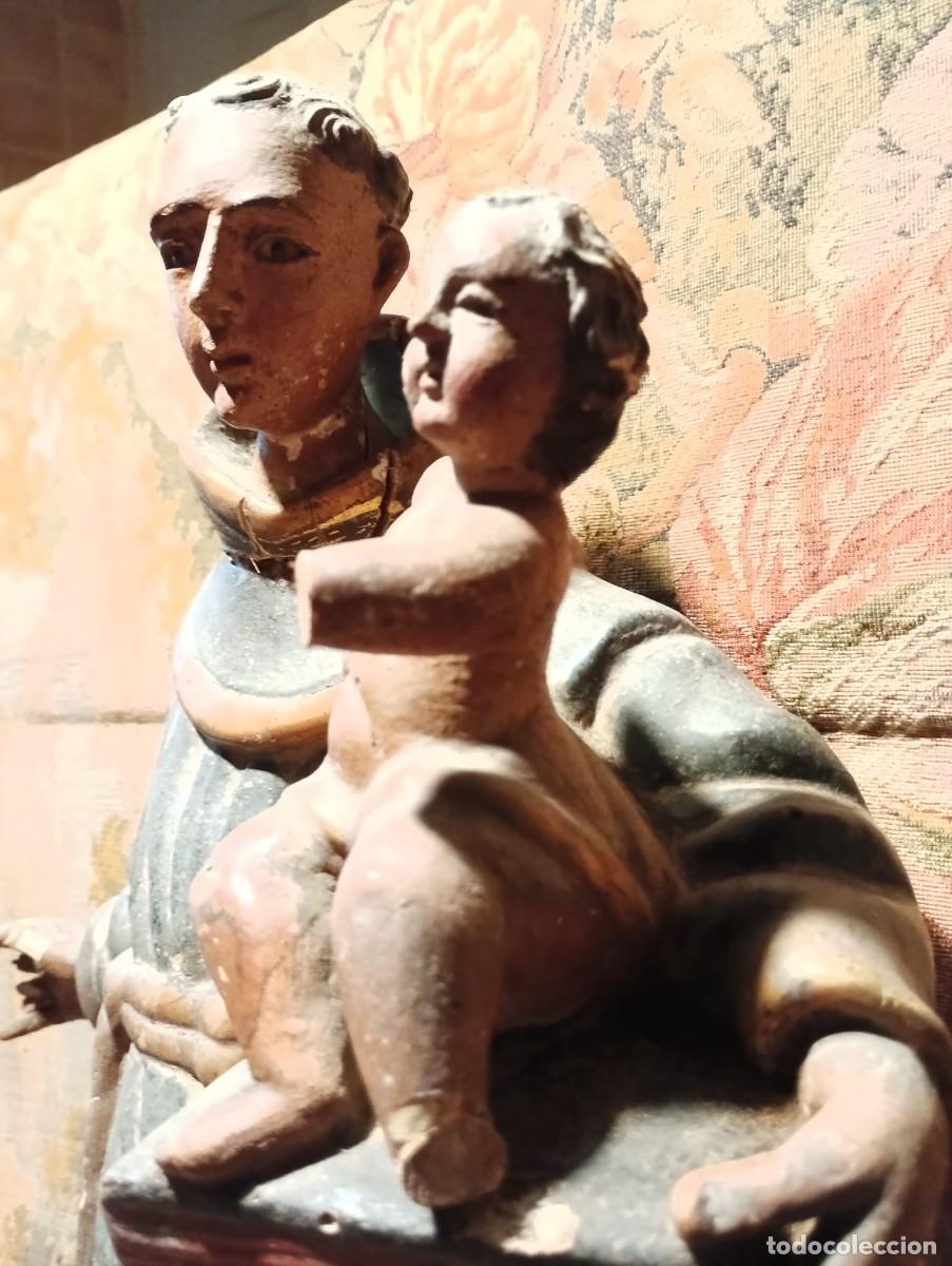 Antig&uuml;edades: SAN ANTONIO DE PADUA-TALLA. - Foto 7
