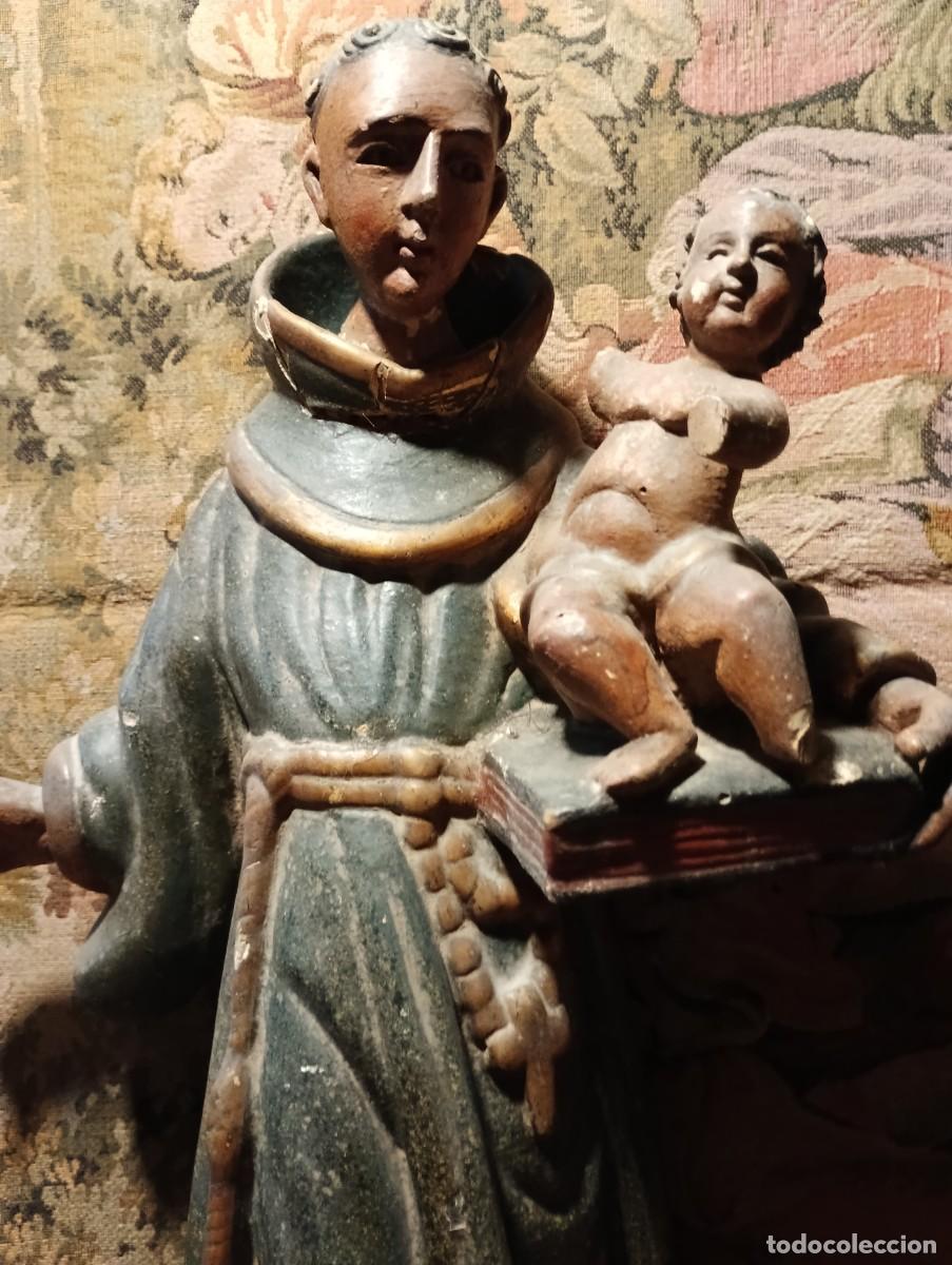 Antig&uuml;edades: SAN ANTONIO DE PADUA-TALLA. - Foto 27