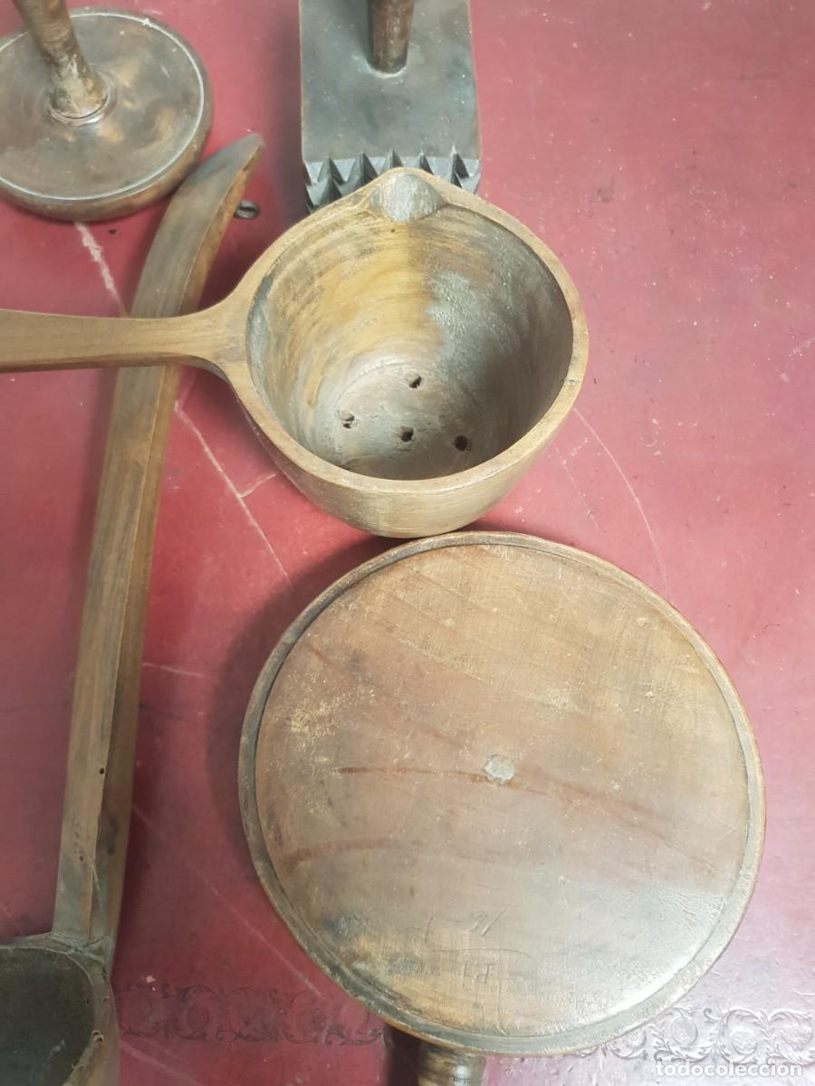 Antig&uuml;edades: Utensilios para majar aceitunas - Foto 3