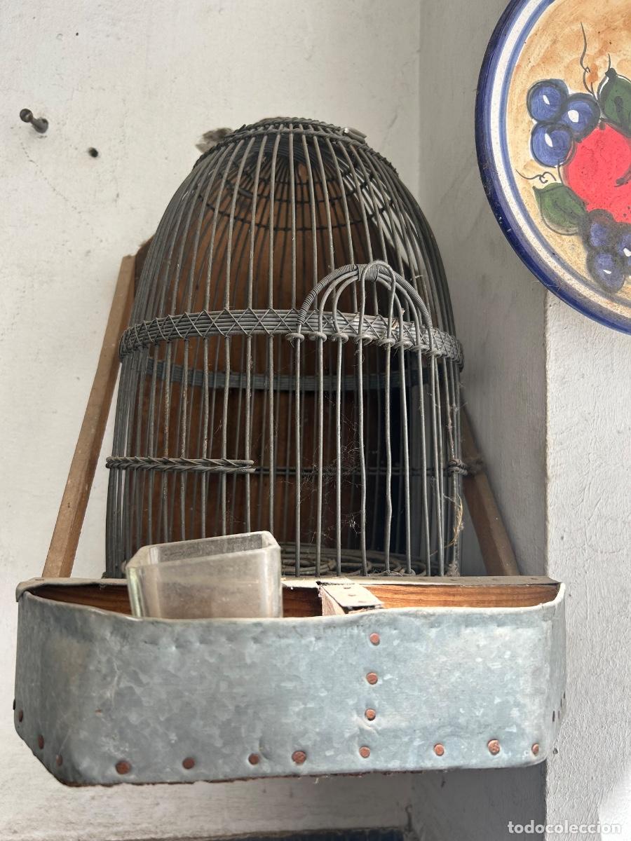 Antig&uuml;edades: Jaula antigua vintage - Foto 2