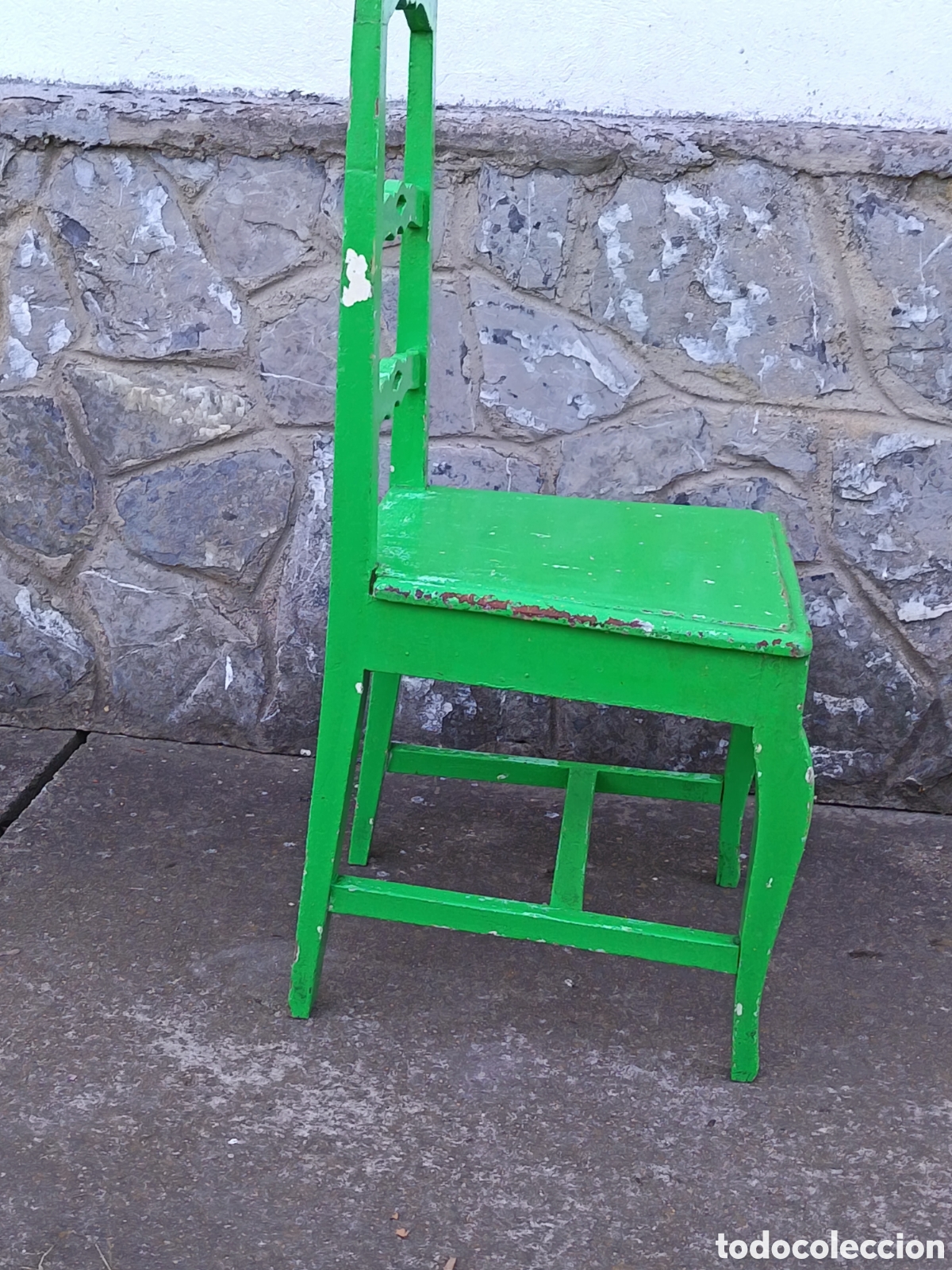 Antig&uuml;edades: Silla maragata antigua, amplia y consistente - Foto 2