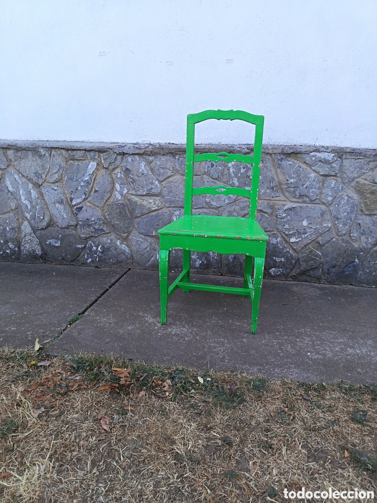 Antig&uuml;edades: Silla maragata antigua, amplia y consistente - Foto 5