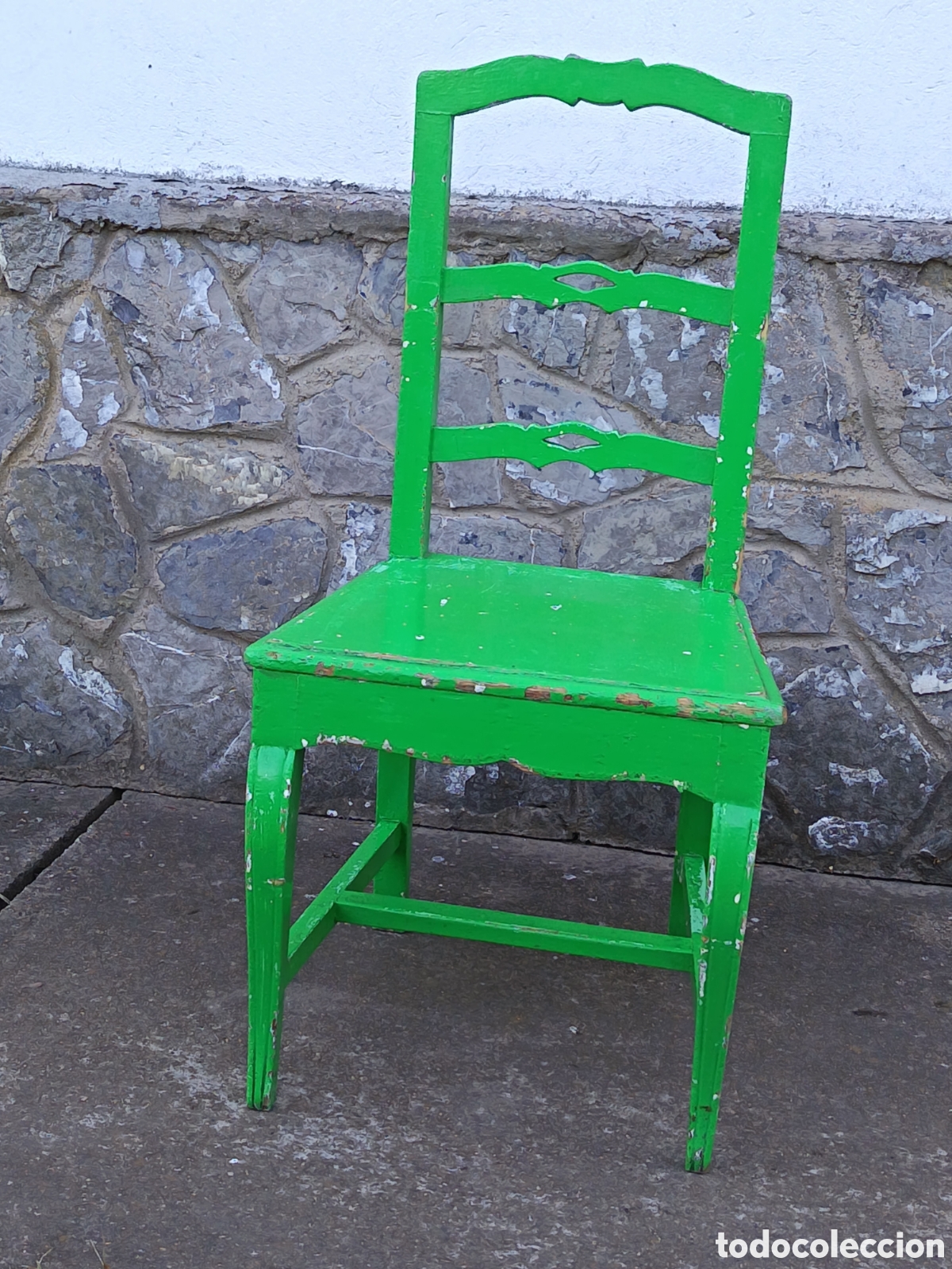 Antig&uuml;edades: Silla maragata antigua, amplia y consistente - Foto 1