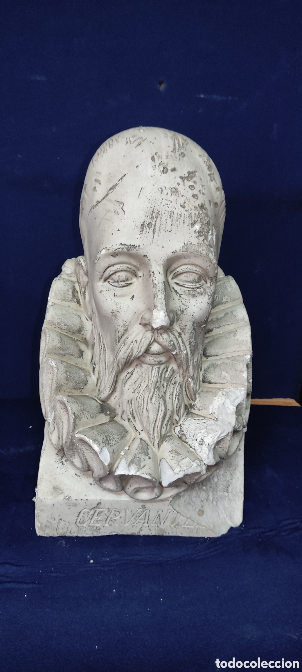 Antig&uuml;edades: Antiguo busto Miguel de Cervantes - Foto 8