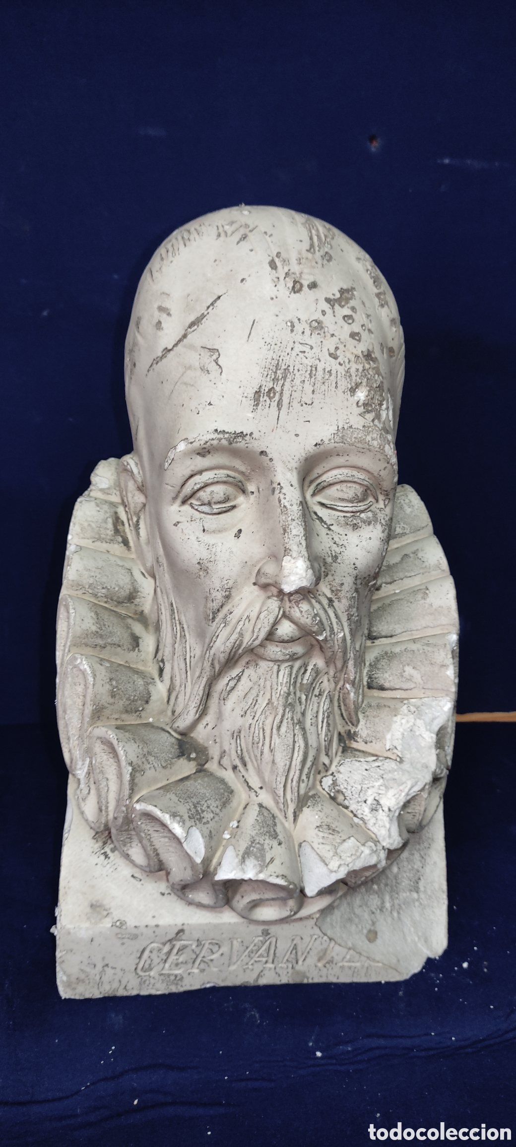 Antig&uuml;edades: Antiguo busto Miguel de Cervantes - Foto 10