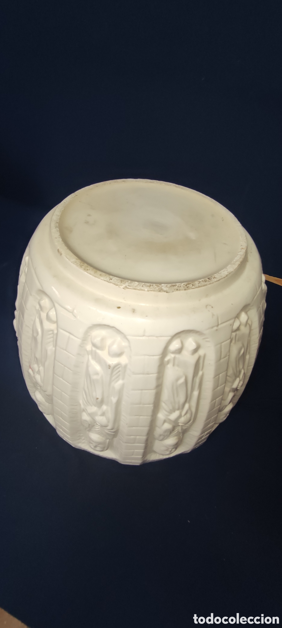 Antig&uuml;edades: Bonito macetero ceramica - Foto 8