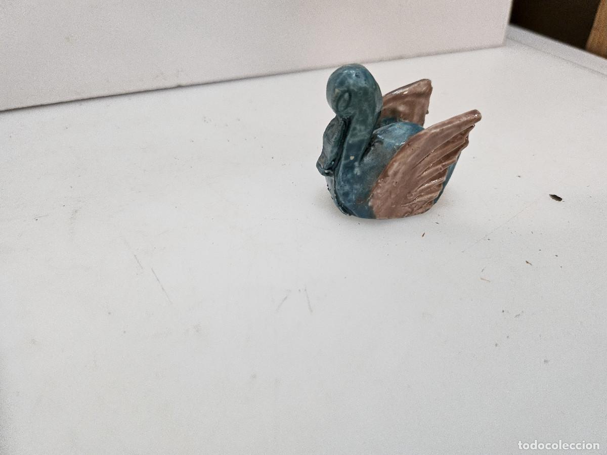 Antig&uuml;edades: mini figura de pato de piedra - Foto 1