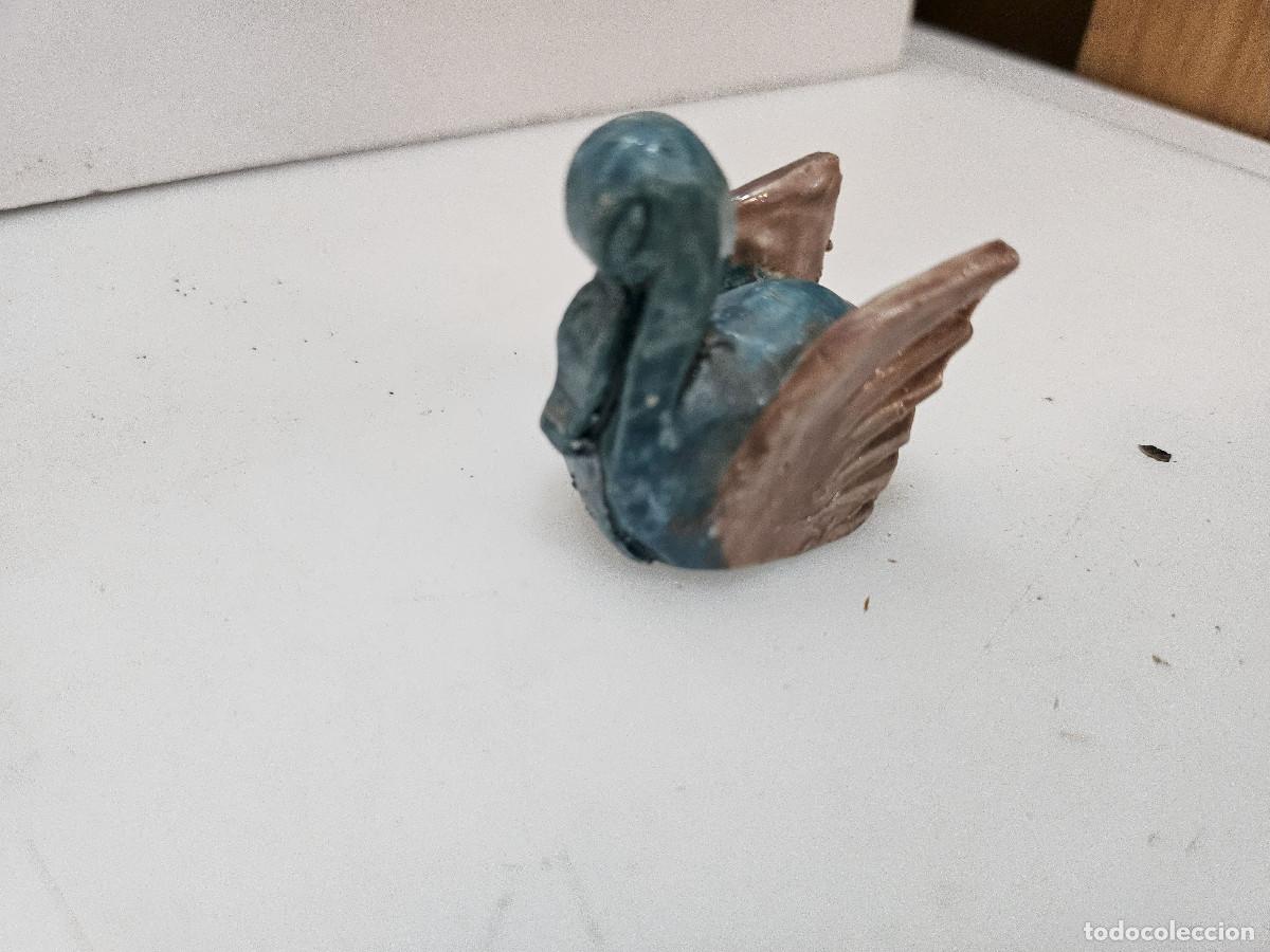 Antig&uuml;edades: mini figura de pato de piedra - Foto 2