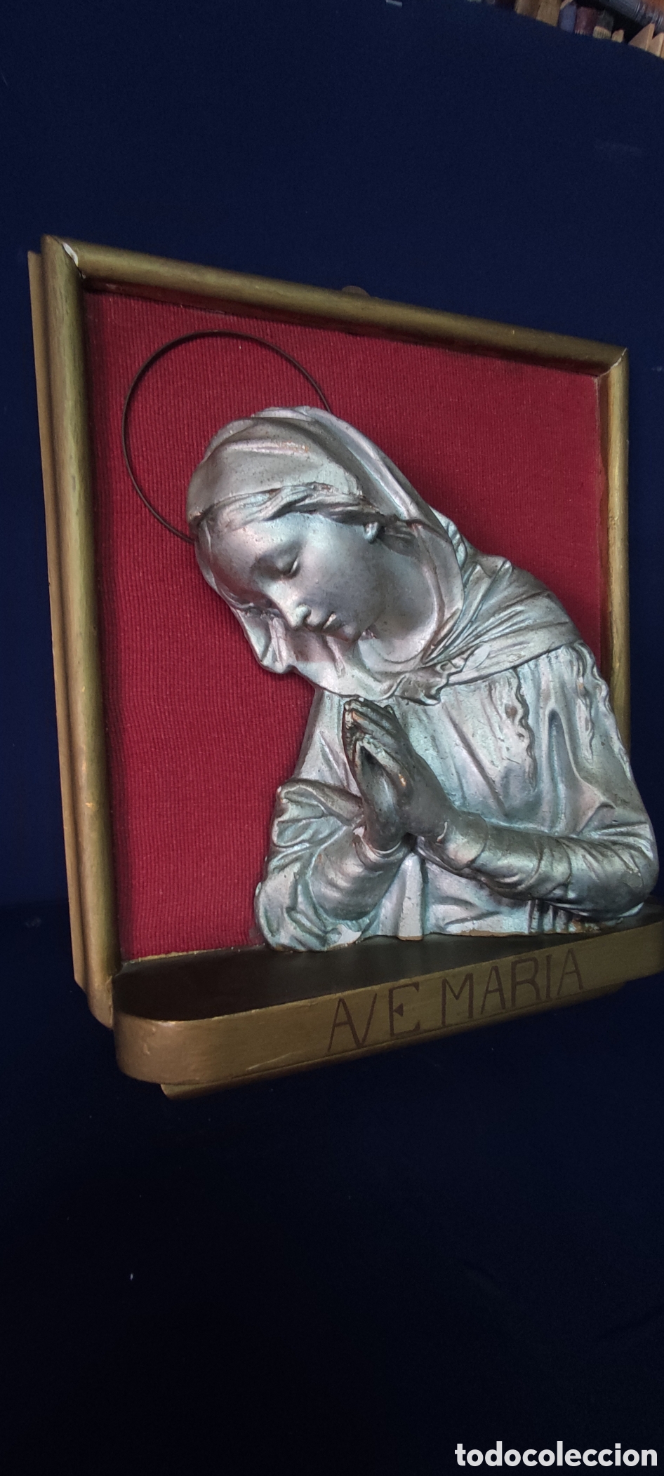Antig&uuml;edades: Relieve antiguo Ave Maria - Foto 5