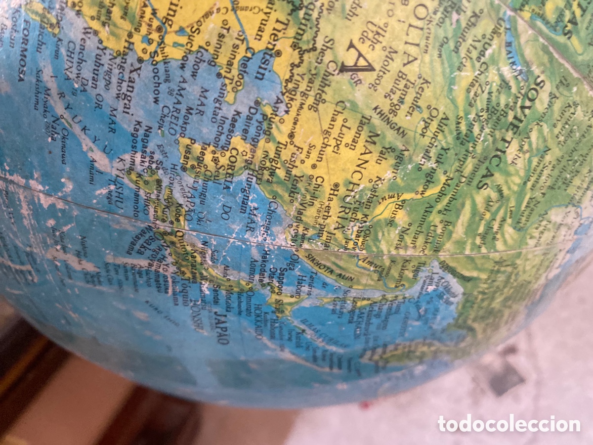 Antig&uuml;edades: Lote de bolas del mundo - Foto 2