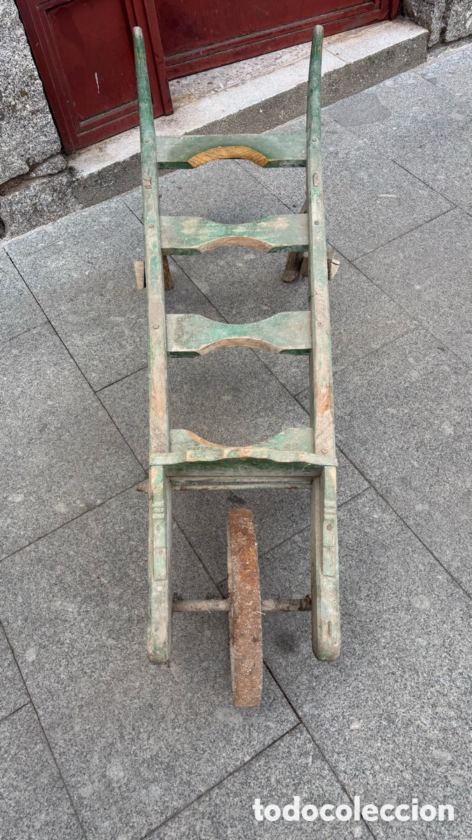 Antig&uuml;edades: 01- Carretilla para transformar c&aacute;ntaros - Foto 2