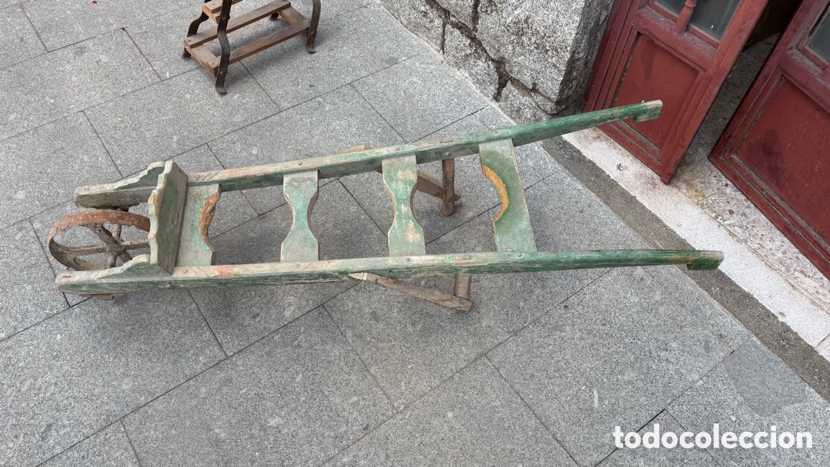 Antig&uuml;edades: 01- Carretilla para transformar c&aacute;ntaros - Foto 3
